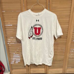 Under Armour Red Short Sleeve Tee